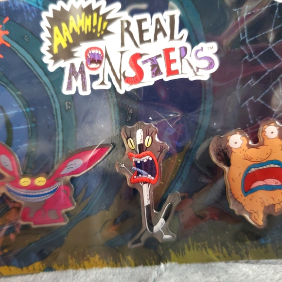 💥2/$30💥 AAAHH!!! Real Monsters Enamel Pins - Picture 2 of 2